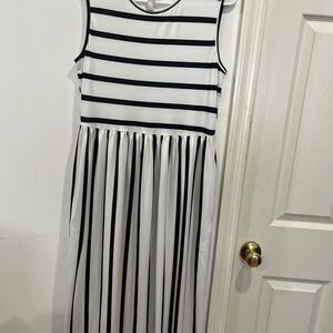 Dress Noracora blue and white size L F-16